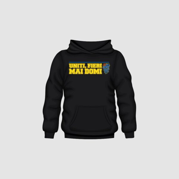 FELPA NERA – FIERI MAI DOMI