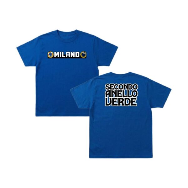 T-SHIRT BLU – SECONDO ANELLO VERDE